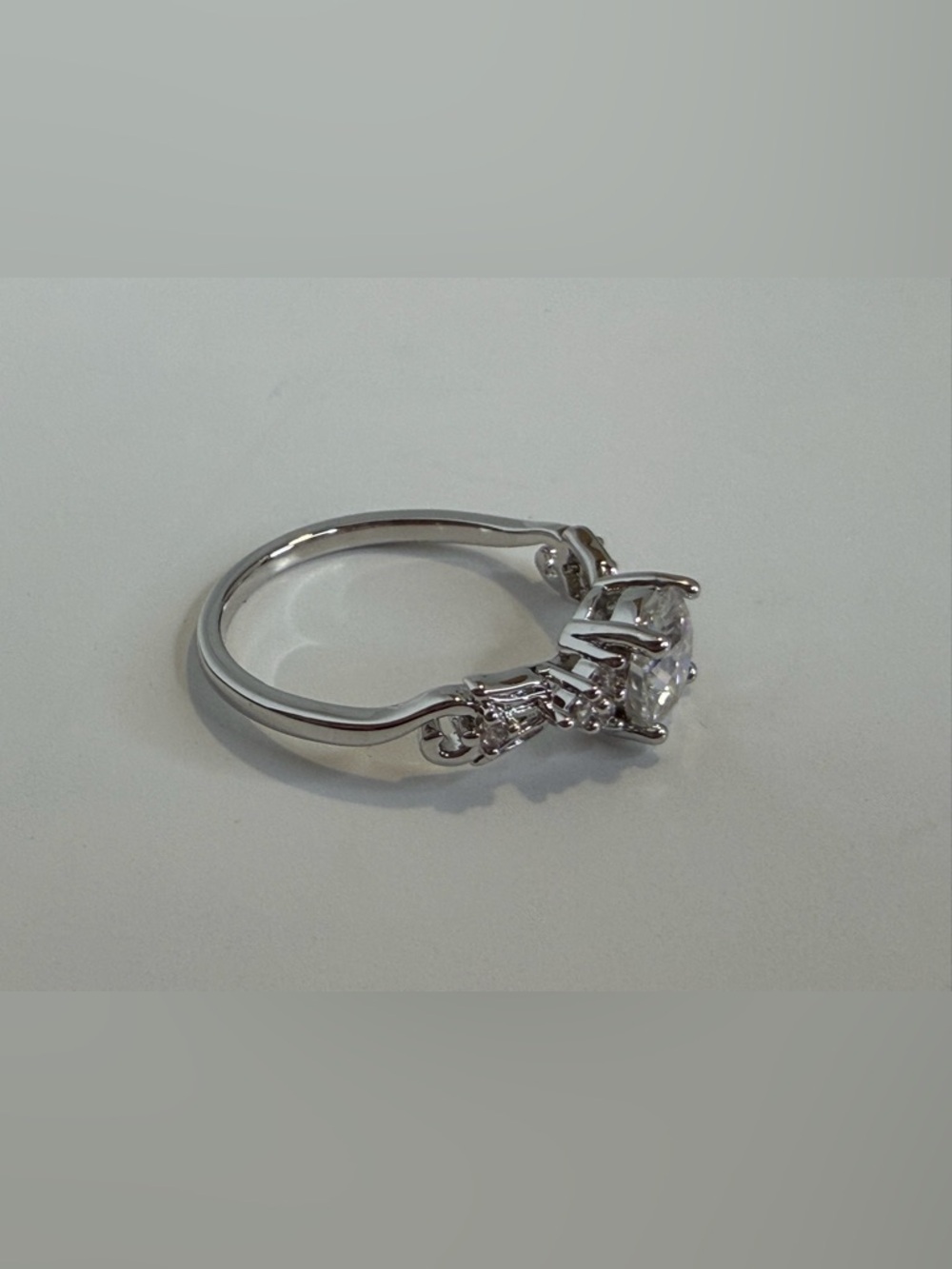 Moissanite Ring Size: 7 - Picture 5 of 17